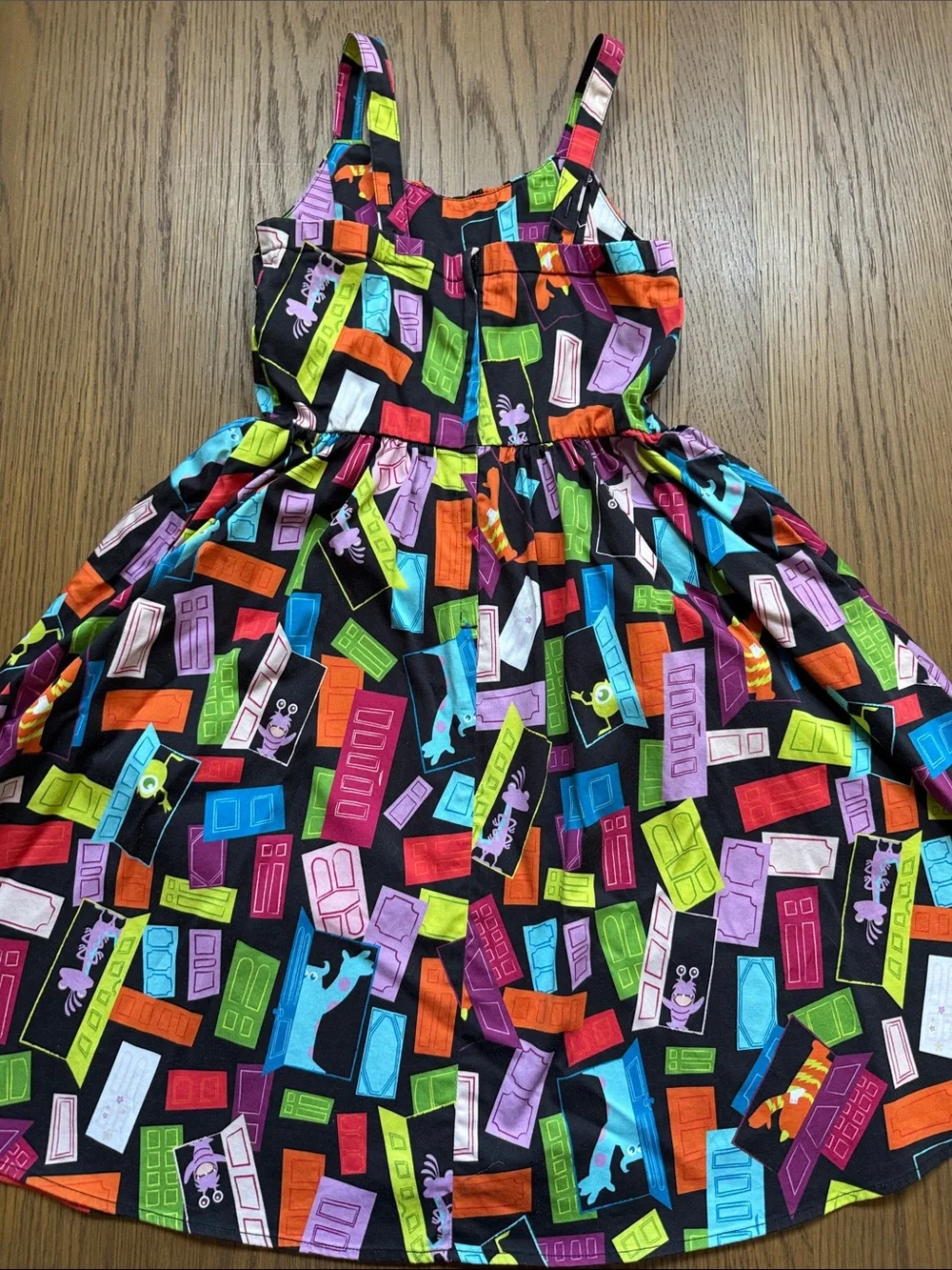Girls Disney Monsters Inc Dress Size M